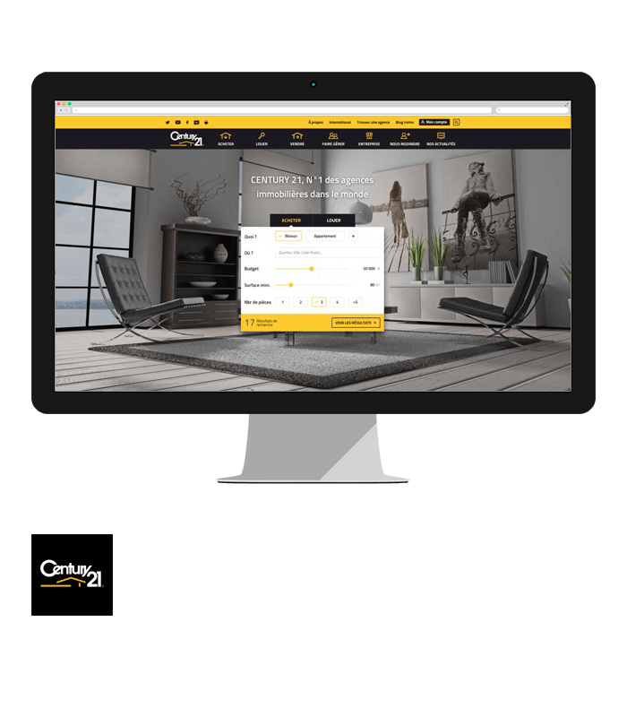 Octav Design | UX Designer - Webdesigner Freelance - Century21